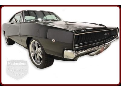 68 dodge charger r/t pro touring custom 528ci muscle motors hemi 654hp fuel inj.