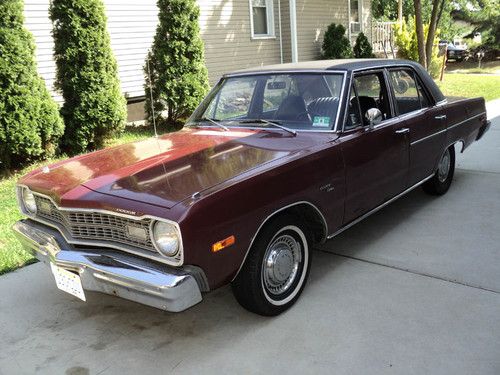 1974 dodge dart custom slant 6 225