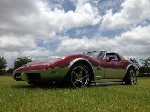 1976 corvette stingray coupe 350 small cam