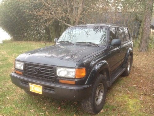 1994 toyota land cruiser 4-door - 3rd row seats blown head gasket-no res