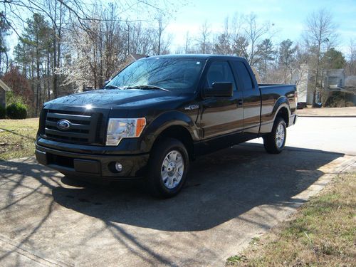 Tuxedo black 2010 ford f-150 stx 52k miles, powertrain warranty to 60k,one owner