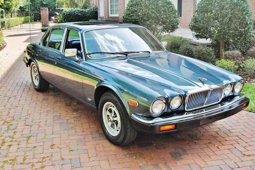 10,310 miles real deal 82 jaguar xj6 blue best in the u.s mint best of it's kind