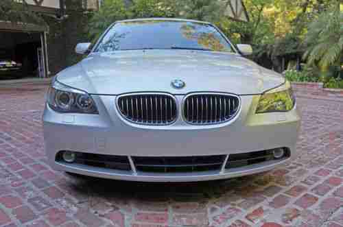 2004 BMW 545i SPORT PACKAGE AND NEW CIC NAVIGATION, image 2