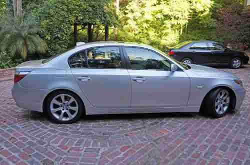 2004 BMW 545i SPORT PACKAGE AND NEW CIC NAVIGATION, image 8