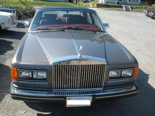 1986 rolls royce silver spur base sedan 4-door 6.7l