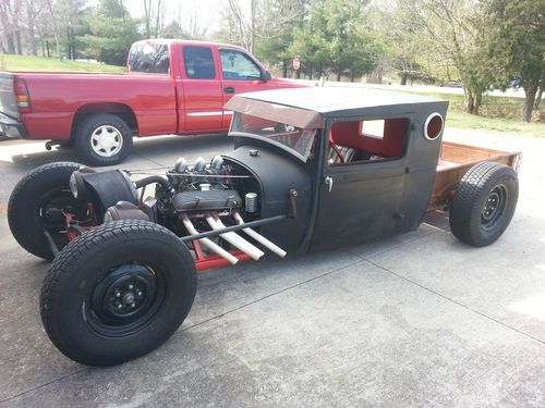 Rat rod, hot rod, model a, 1929, truck, ford