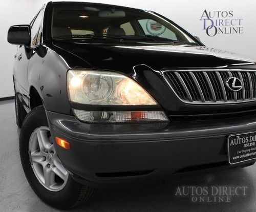 We finance 2002 lexus rx 300 4wd prempluspkg mroof 6cd htdsts rfrck sdeairbags