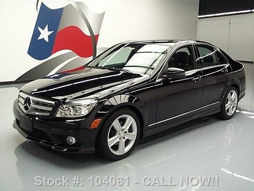 2010 mercedes-benz c300 sport p1 awd sunroof nav 27k mi texas direct auto