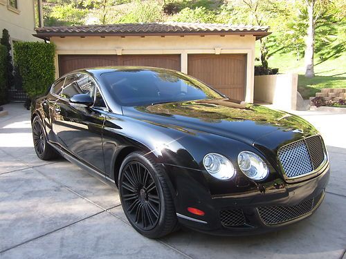 2008 bentley continental gt speed coupe 2-door 6.0l