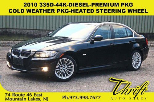 10 335d-44k-diesel-premium pkg-cold weather pkg-heated steering wheel