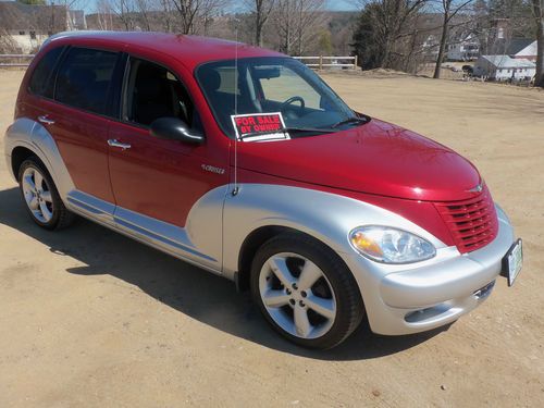 2003 turbo pt cruiser custom 2 tone paint clean driver low miles low reserve