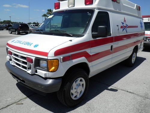 05 ford e-350 ambulance 241000 miles clean runs perfect no rust no damages