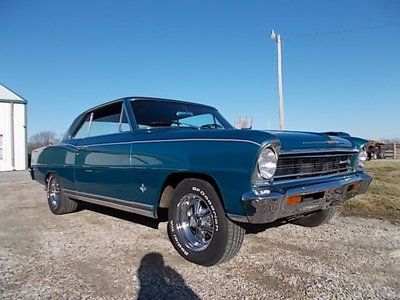 1966 chevrolet nova,true ss , 327, 4 speed, 11837 code, nice and fast