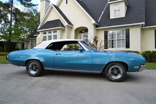 1972 buick stage 1 convertible 4-speed