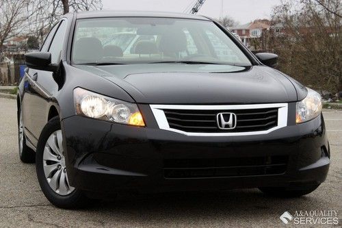 2008 09 honda accord lx automatic 4 cylinder abs brakes cd/mp3 black gas saver