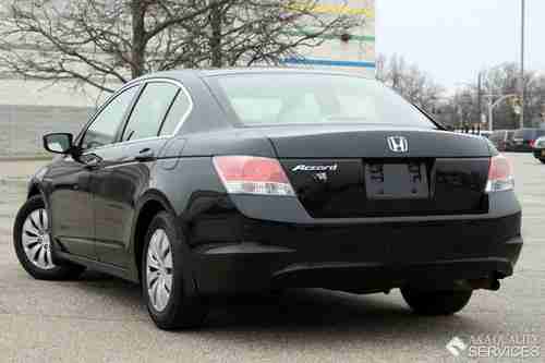 2008 09 HONDA ACCORD LX AUTOMATIC 4 CYLINDER ABS BRAKES CD/MP3 BLACK GAS SAVER, image 2
