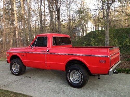 1972 chevy c-10 4x4 custom built 350 engine automatic trans p/s p/b a/c sharp