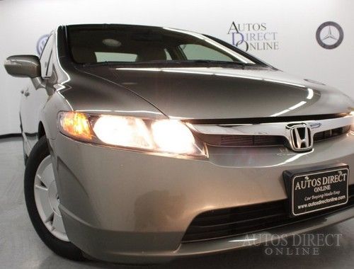 We finance 2008 honda civic hybrid sdn auto 1owner clean carfax pwrlcks/wndws cd