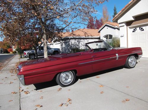 1962 oldsmobile dynamic 88 convertible. 107,000 miles, folsom, ca