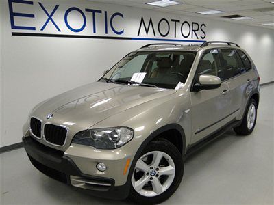 2009 bmw x5 xdrive3.0i awd nav push start pano xenons 3rd row rear shade 1-owner