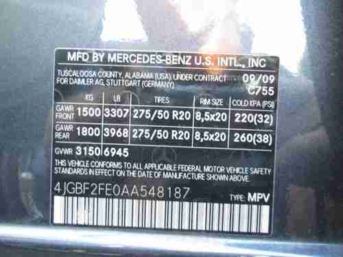 2010 Mercedes-Benz GL350 Bluetec 4Matic Sport Utility 4-Door 3.0L, US $36,900.00, image 3