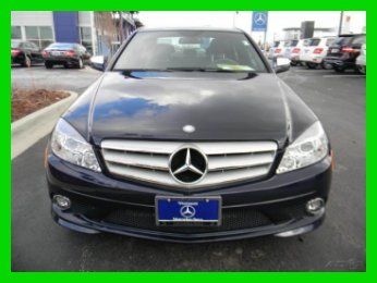 2009 mercedes-benz c300 4matic awd cd sunroof sport certifd 100k war. we finance
