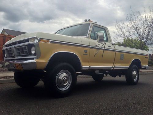 1975 ford f250 farm &amp; ranch special ranger longbed 4x4 1976 1974 1977 1978 1973