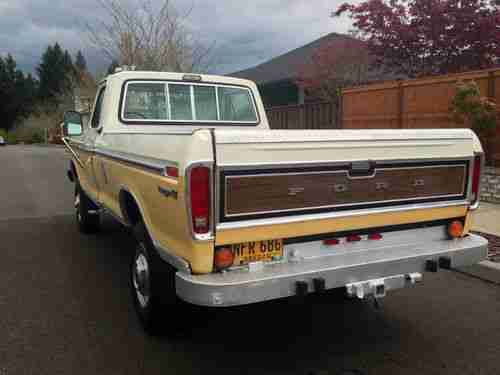 1975 Ford F250 Farm & Ranch Special Ranger Longbed 4x4 1976 1974 1977 1978 1973, image 4