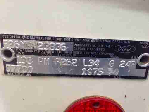 1975 Ford F250 Farm & Ranch Special Ranger Longbed 4x4 1976 1974 1977 1978 1973, image 18