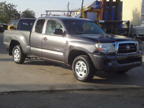 2011 toyota tacoma access cab damaged salvage low miles runs! economical l@@k!!