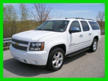 2010 chevrolet suburban ltz 4wd navi quad buckets rear dvd