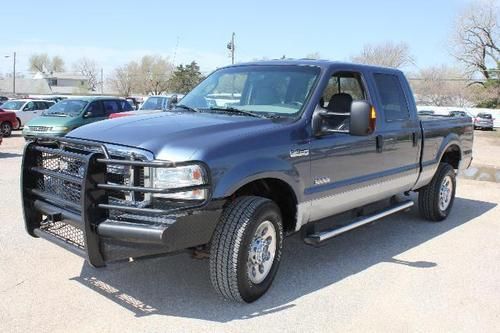 2006 ford f350 crew cab turbo diesel 4x4 runs great