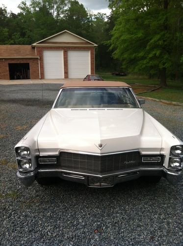 1968 cadillac deville convertable nice solid  car low reserve
