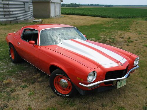 1973 chevrolet camaro big block automatic in hugger orange!!!!!!!!!!!!!!!!!!!!!!