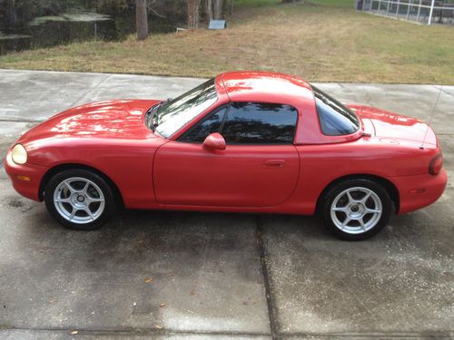 1999 mazda miata hardtop 65000 miles, 2 owner florida car