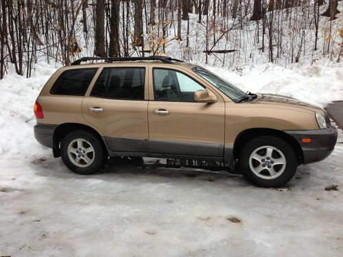 2002 hyundai santa fe lx sport utility 5-door 2.7l