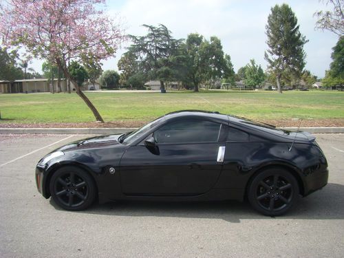 2006 nissan 350z touring coupe 6 speed manual leather power heated hid loaded!!