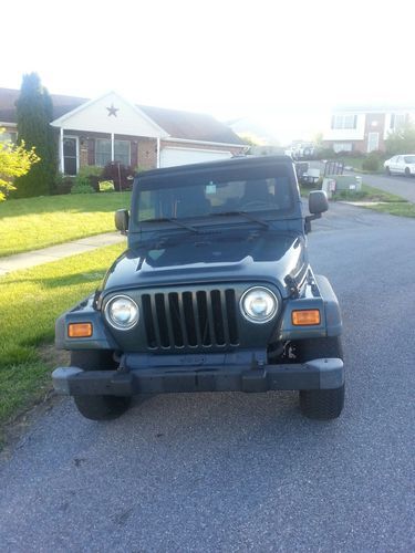 2005 jeep wrangler se sport utility 2-door 2.4l