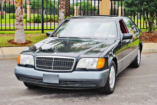 Absolutly mint original 1992 mercedes 500 sel just 59,801 miles not a better one