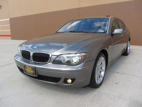 2006 bmw 750li~sport~lux~conv~htd cld seats~19 wheels