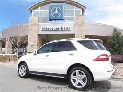 2013 mercedes benz ml550 / lighting / navigation / lane tracking / loaded