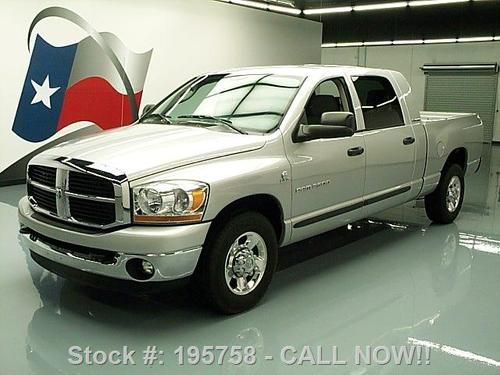 2006 dodge ram 2500hd slt mega cab 5.9 diesel 6pass 20k texas direct auto