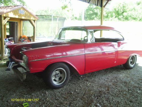 1957 chevrolet belair  2 door hardtop coupe