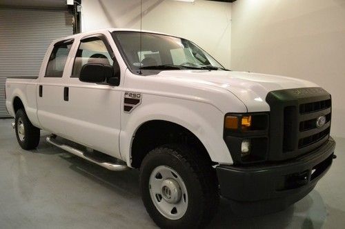 Ford f-250 xl 4x4 v8 6.4l diesel super duty auto leather 1 owner clean carfax