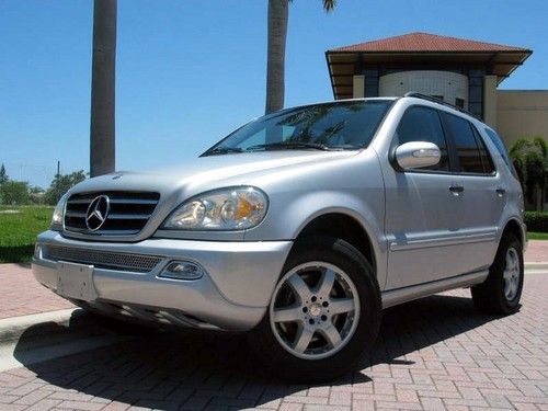 2004 mercedes benz ml500 awd navigation heated seats bose 65k miles great shape