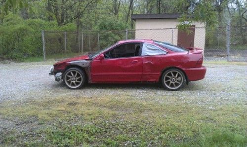 1998 acura integra gsr wrecked project damaged gsr