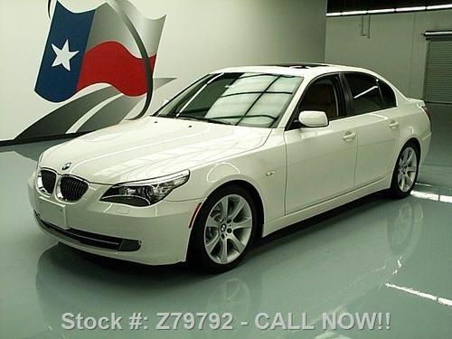 2008 bmw 535i sport auto sunroof nav htd leather 40k mi texas direct auto