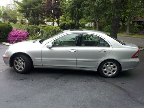 2006 mercedes benz 280c silver w/ light grey interior