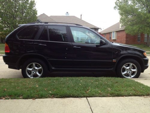 2001 bmw x5 3.0i sport utility 4-door 3.0l