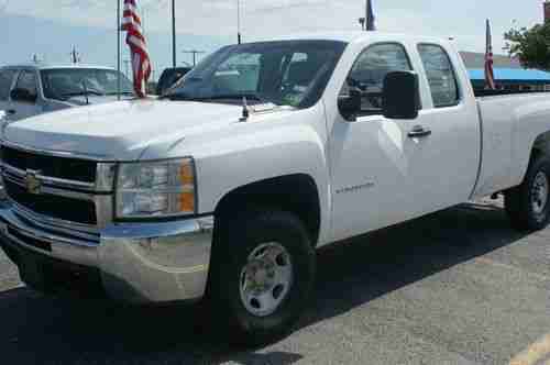 2008 Chevrolet Silverado 2500 HD 4X4 4WD WT Extended Cab Pickup 4-Door 6.0L, image 4